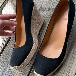 NWOT J Crew Espadrille Wedges